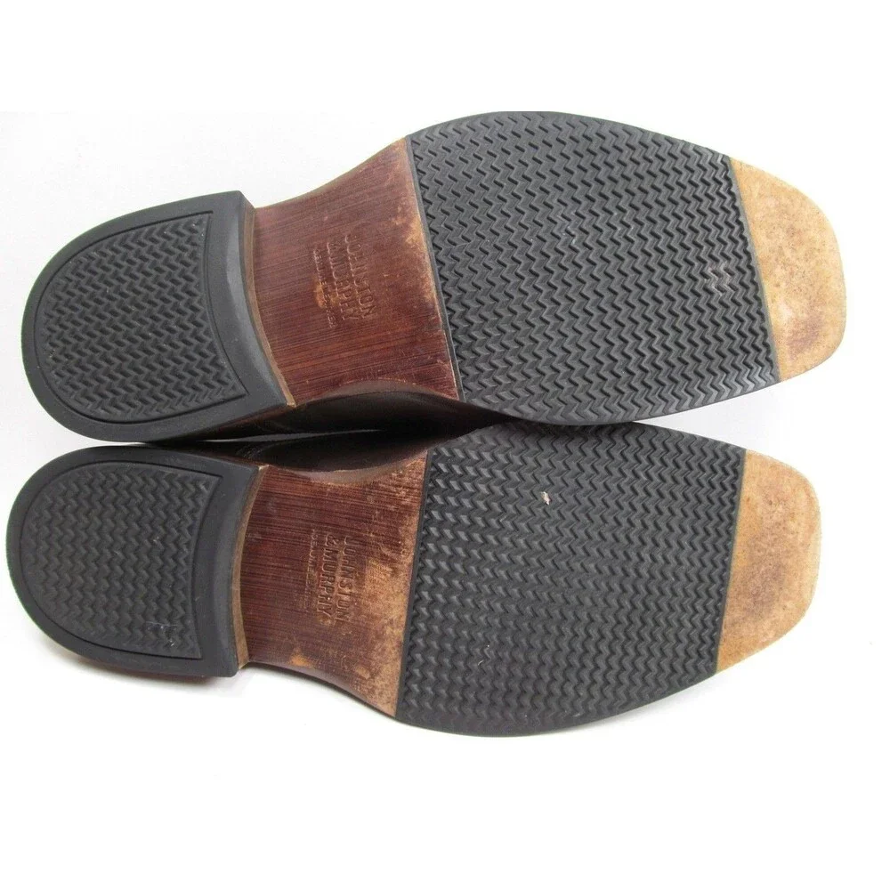 Johnston & Murphy Apron Toe Laceup Shoes Men's Size 10.5 M